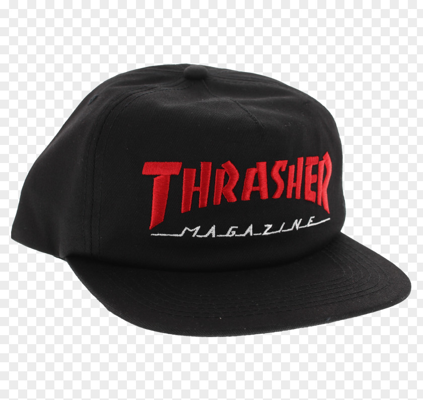 Baseball Cap Thrasher Two Tone Mag Logo Hat Snapback PNG