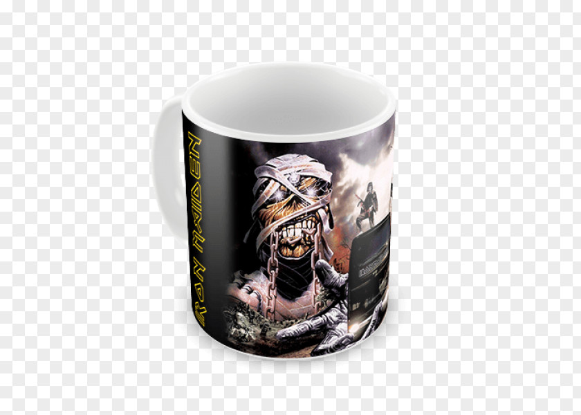 Bus Iron Maiden Tour Eddie Mug PNG