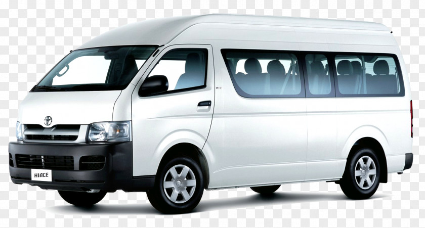 Bus Toyota HiAce Car Coaster Van PNG