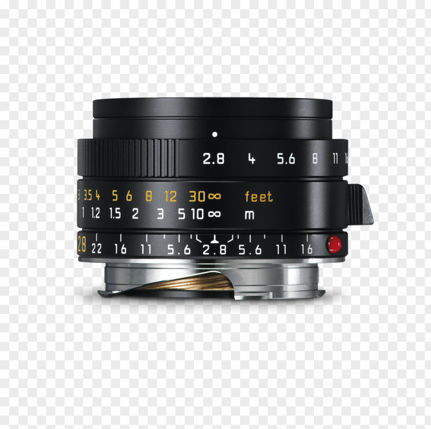 Camera Lens Leica M-mount M9 Elmarit-M Wide-Angle 28mm F/2.8 PNG