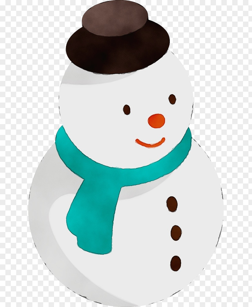 Cartoon Snowman PNG