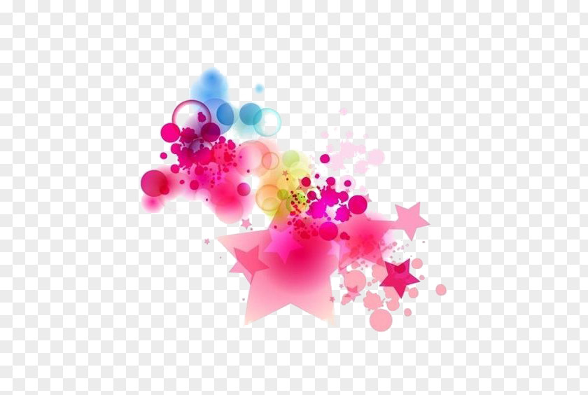 Drawing Stars Color Abstract Art Graphic Design PNG