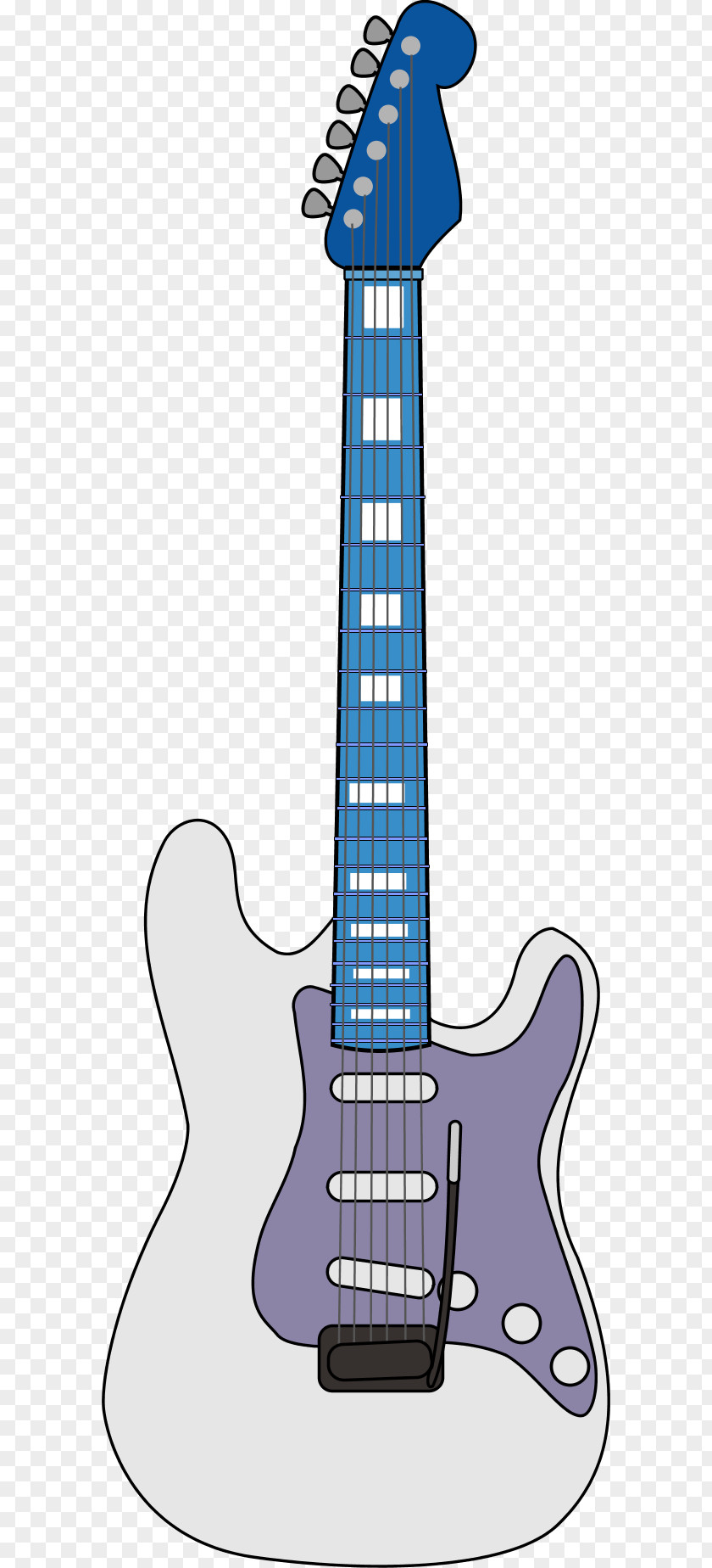 Electric Guitar Fender Stratocaster Clip Art PNG