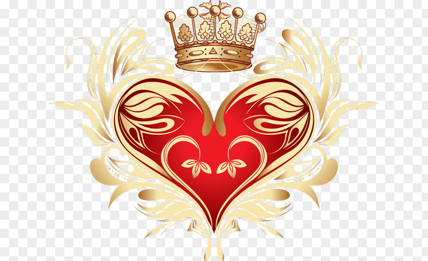 Love Crown Wedding Logo Aurkezle Clip Art PNG