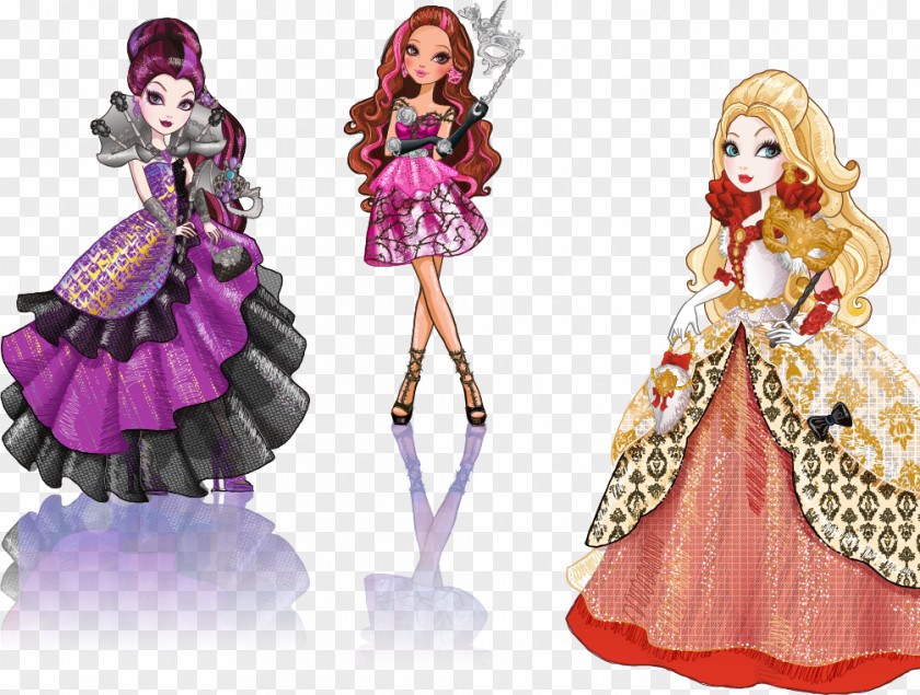 Snow White Ever After High Legacy Day Apple Doll Masquerade Ball PNG