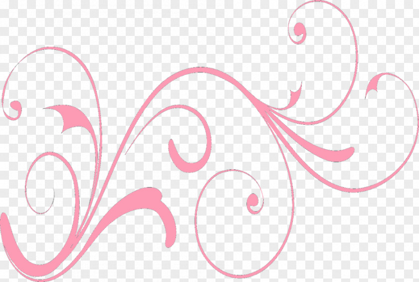 Text Pink Floral Design PNG