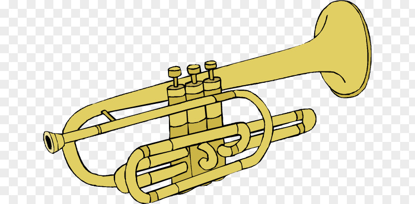 Trombone Vector Trumpet Euclidean Illustration PNG
