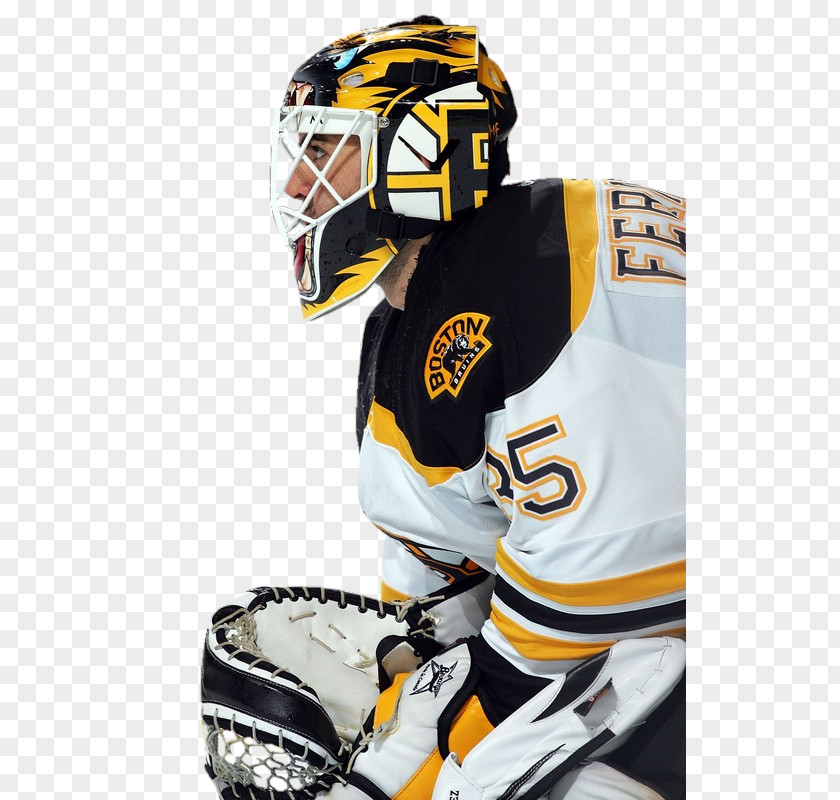 American Football Helmets Goaltender Mask Boston Bruins National Hockey League PNG