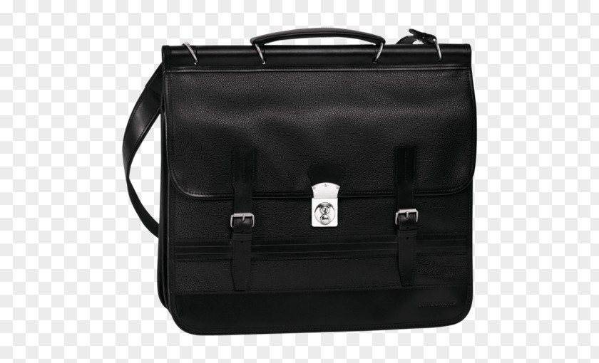 Bag Briefcase Messenger Bags Handbag Leather Black PNG