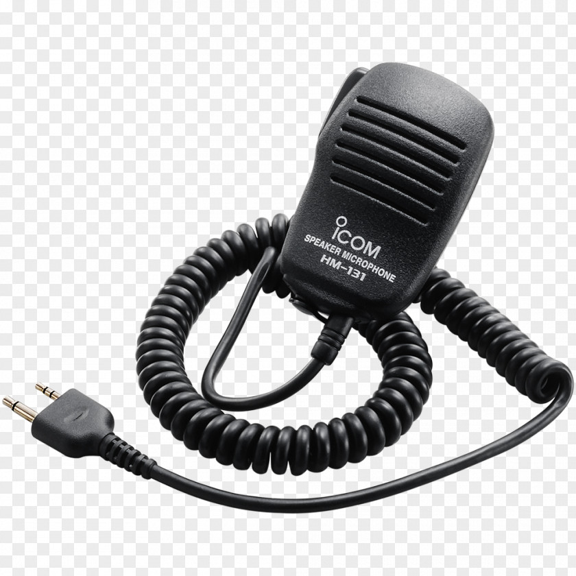 Microphone Icom Incorporated Phone Connector Headphones Two-way Radio PNG