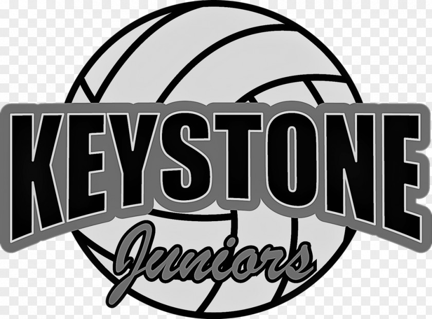 Volleyball Serve Recieve Keystone Juniors Logo Font Black PNG