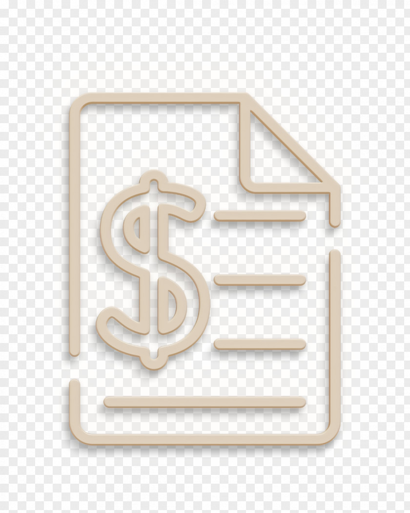 Bill Icon Invoice Finance PNG