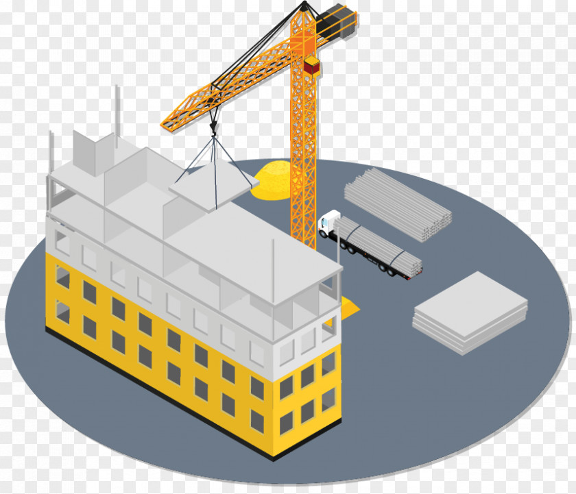 Cultivation Event Construction Crane Vector Graphics Illustration Concrete PNG
