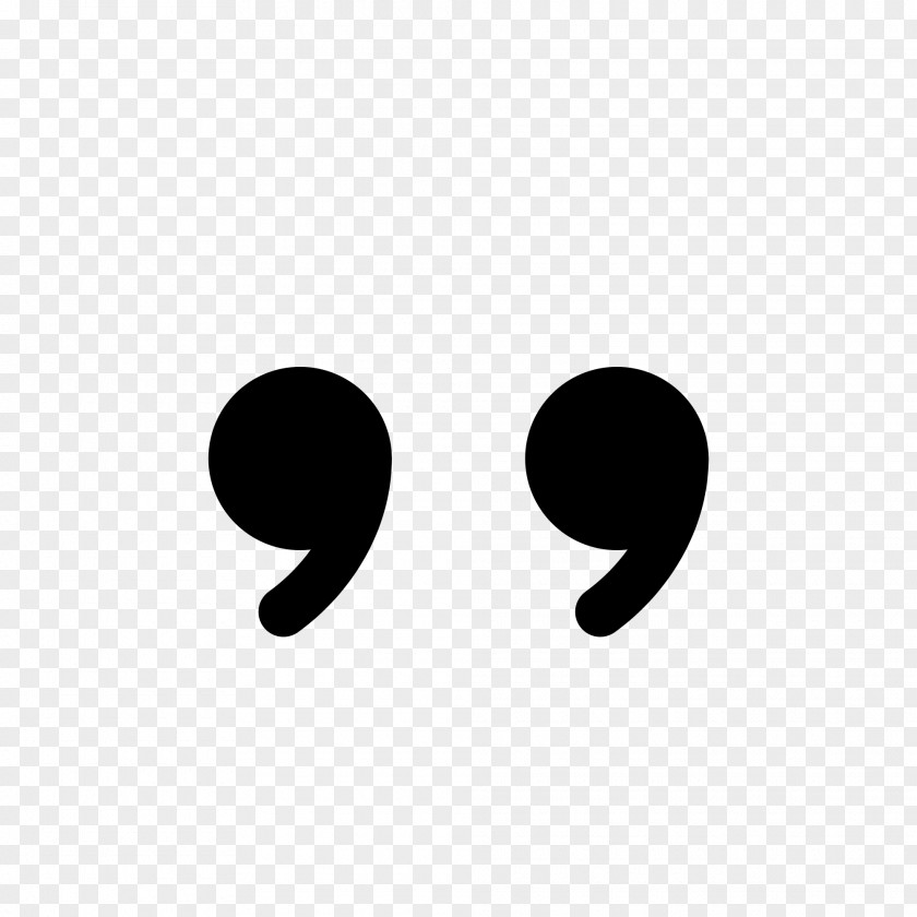 Drizzle Quotation Mark Symbol PNG