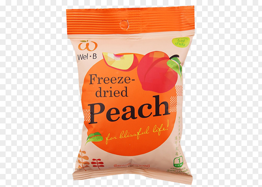 Junk Food Freeze-drying Peach Strawberry PNG