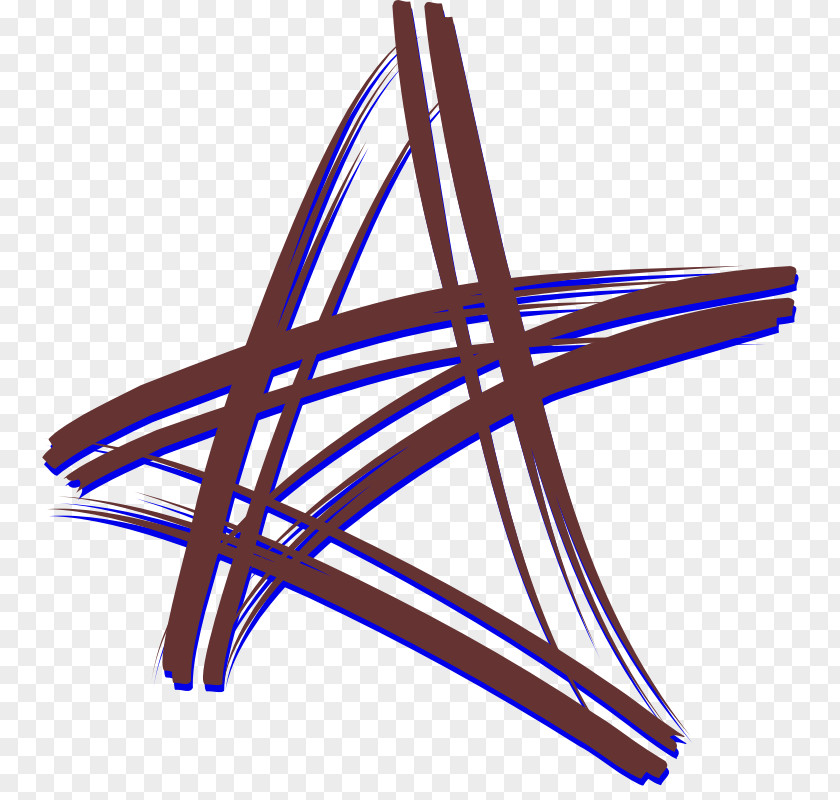 Strokes Clipart Five-pointed Star Borders And Frames Clip Art PNG