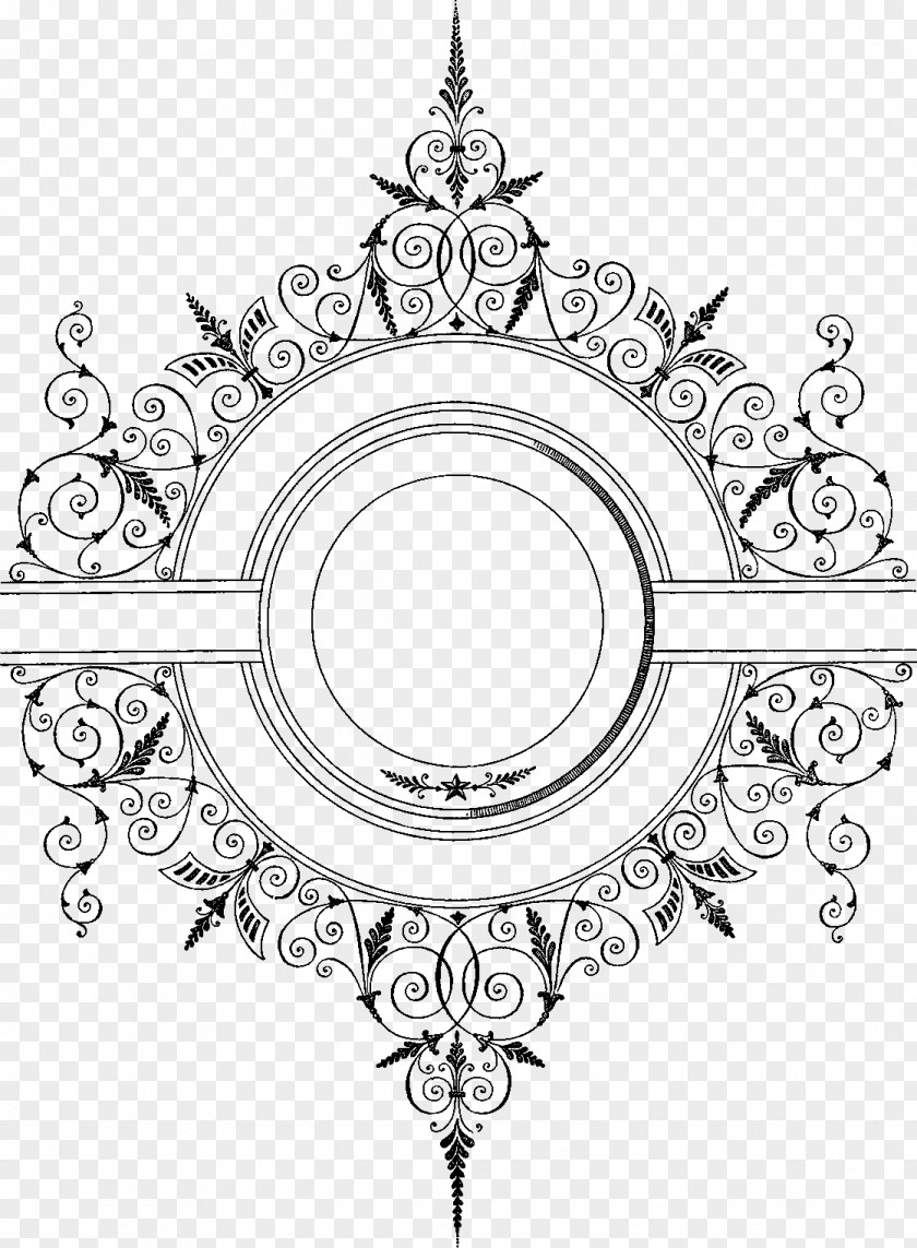 Wedding Vector Ornament Drawing PNG