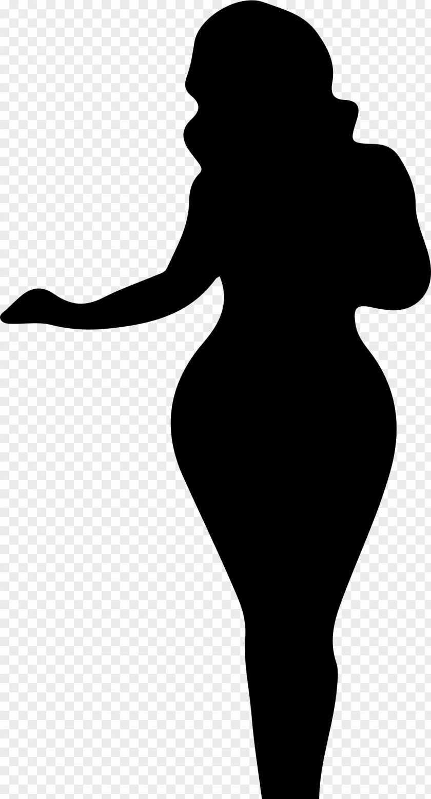 Blackandwhite Standing People Silhouette PNG