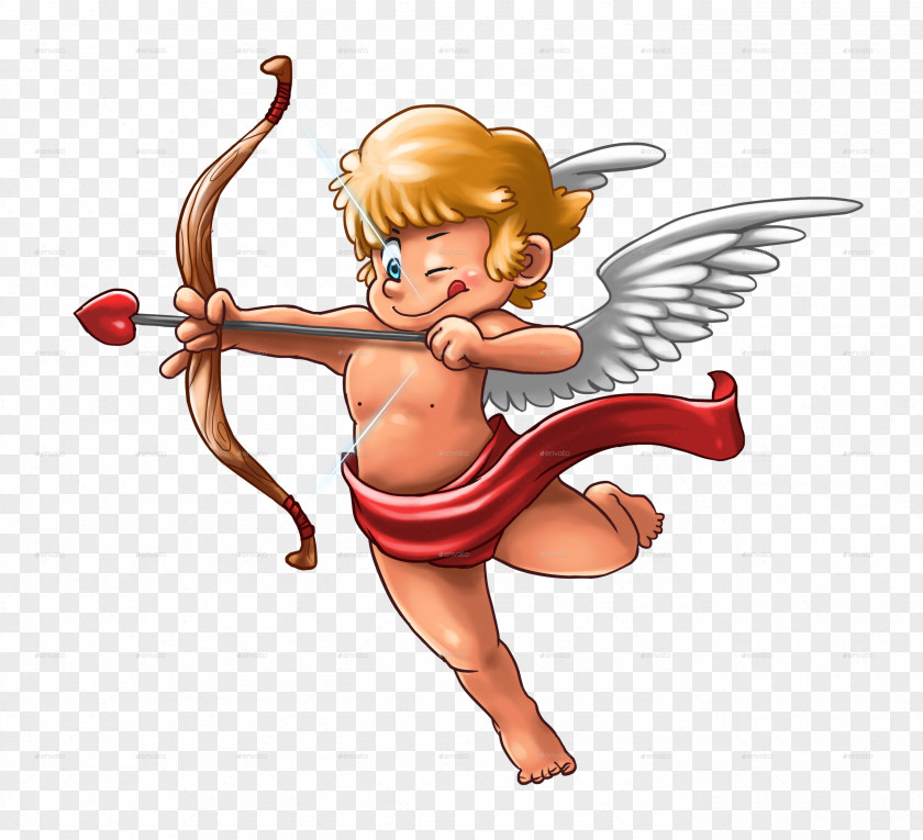 Cupid Transparent Image And Psyche Valentines Day Clip Art PNG