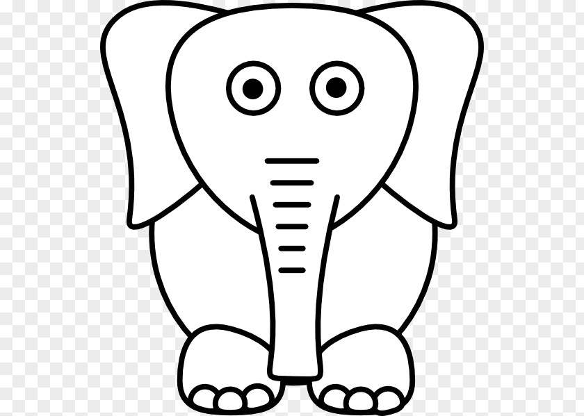 Elephant Head White Asian Clip Art PNG