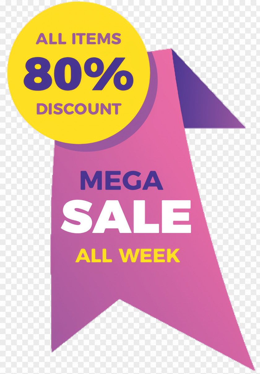 Label Magenta Logo Text PNG