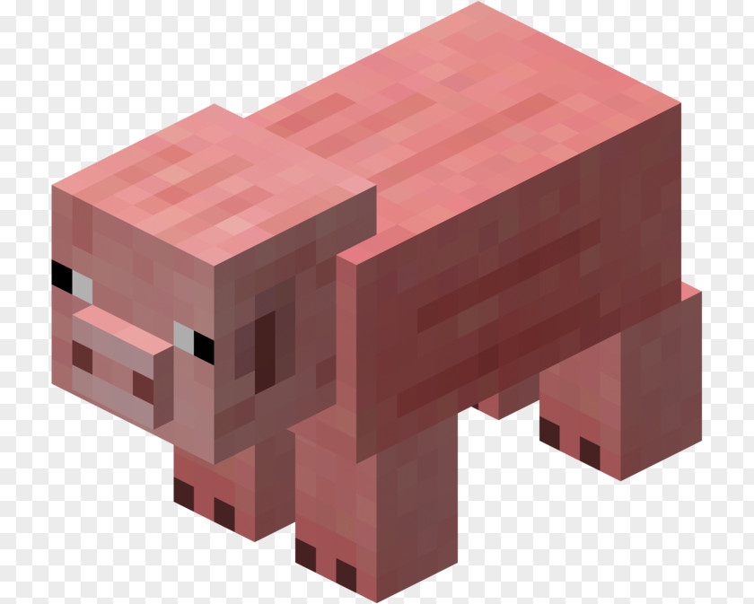 Pictures Of Pink Pigs Minecraft: Pocket Edition Story Mode Domestic Pig Clip Art PNG