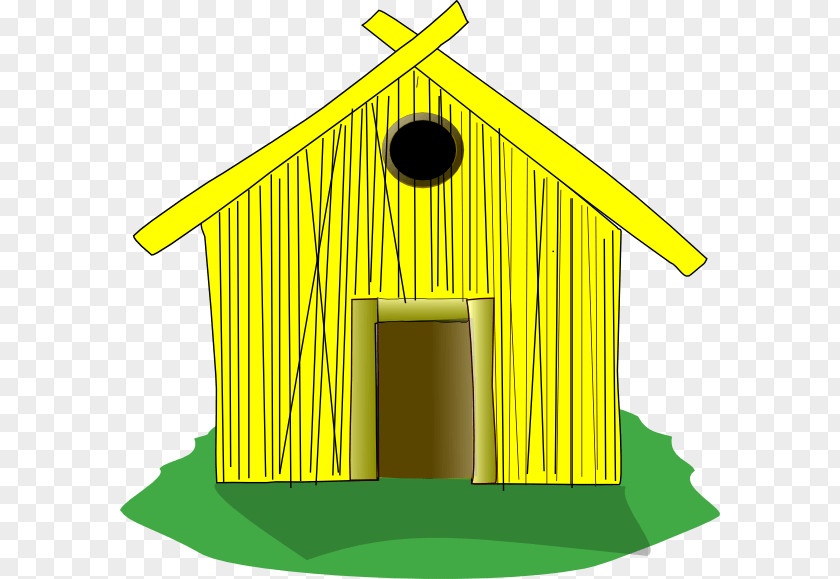 House Clip Art Straw Openclipart Shack PNG