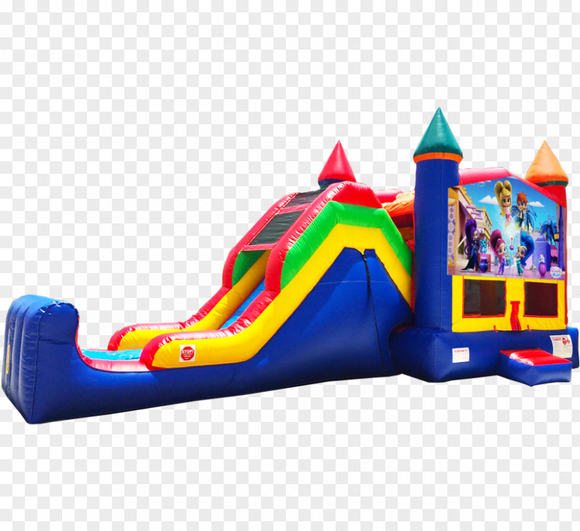 House Inflatable Bouncers Dream Bounce Playground Slide Water PNG