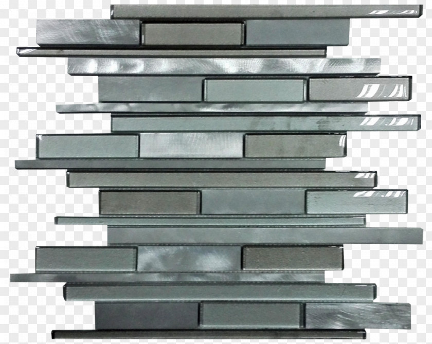 Metallic Mosaic Steel Material Tile Metal PNG