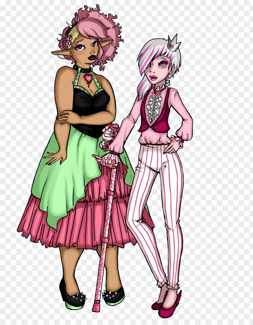 Prince And Princess Art Cthylla Character PNG