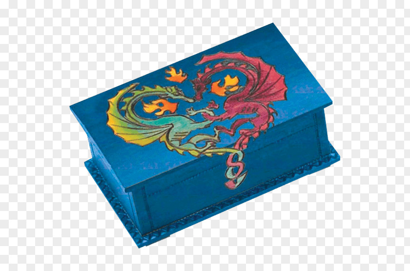 Puzzle Box Cobalt Blue Rectangle PNG