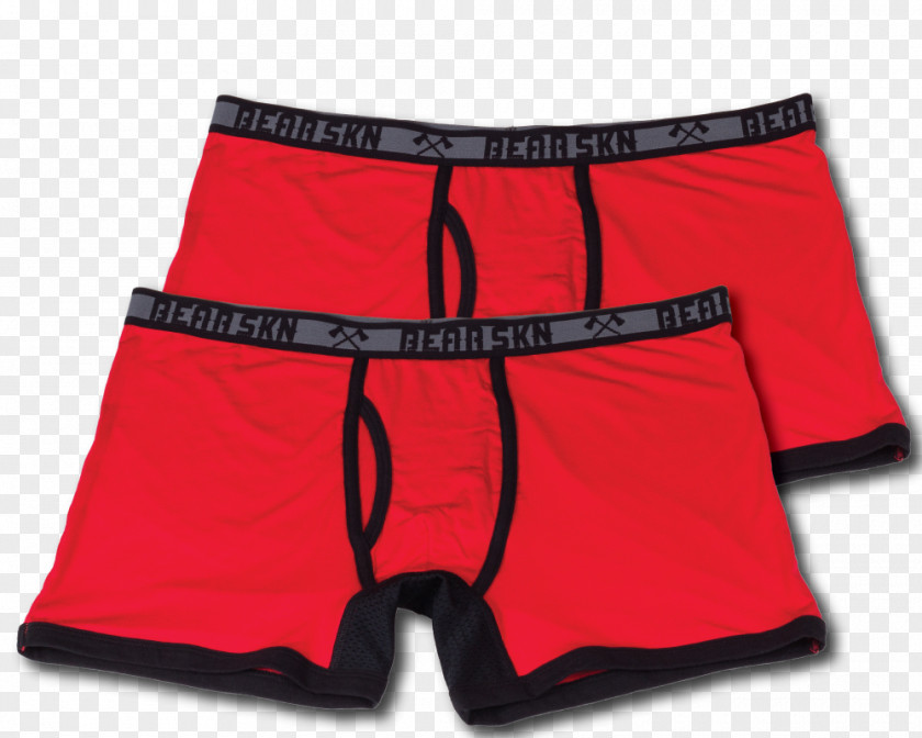 Red Undershirt Underpants Swim Briefs Trunks Swimsuit PNG