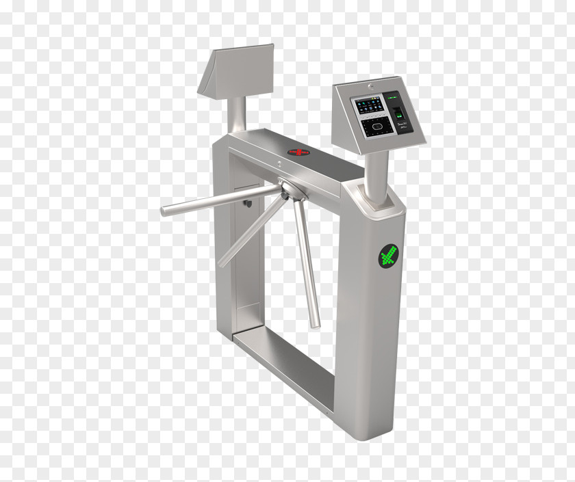 Turnstile Access Control Zkteco Closed-circuit Television System PNG