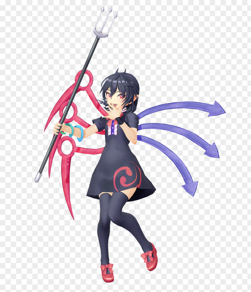 Undefined Fantastic Object Nue MikuMikuDance Cirno PNG