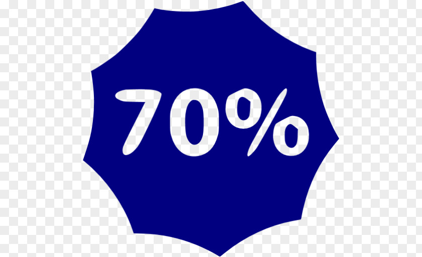 70 Percent Percentage Symbol Clip Art PNG