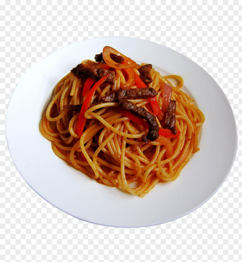 Black Pepper Beef Pasta Free Creative Cuisine Pull Spaghetti Alla Puttanesca Aglio E Olio Bigoli Carbonara PNG
