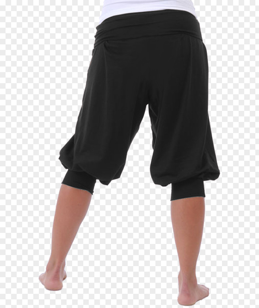 Capri Bermuda Shorts Yoga Pants Waist PNG