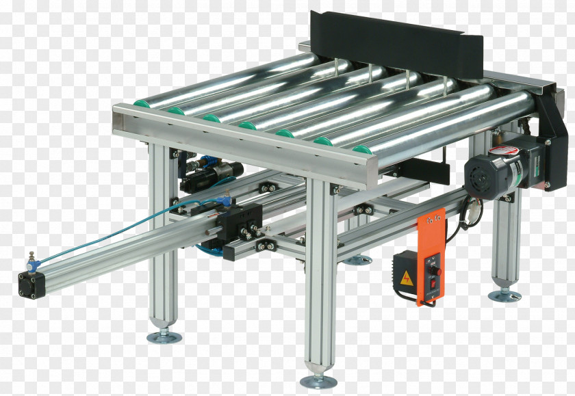 Machine Conveyor System Lineshaft Roller Belt Automation PNG