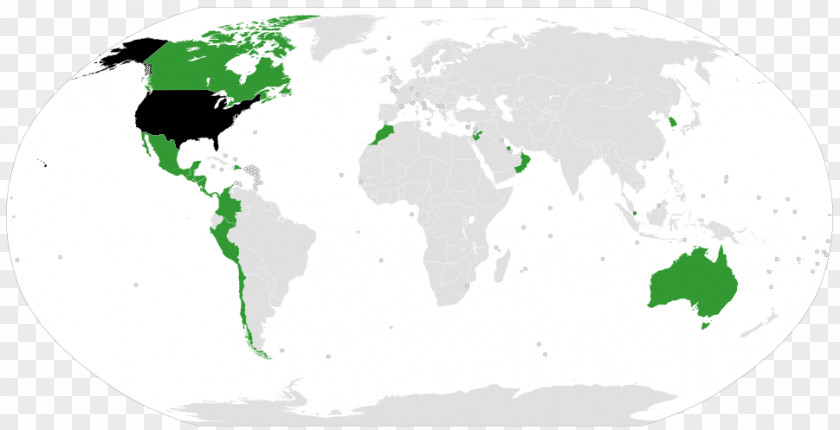 Map World United States Mapa Polityczna PNG