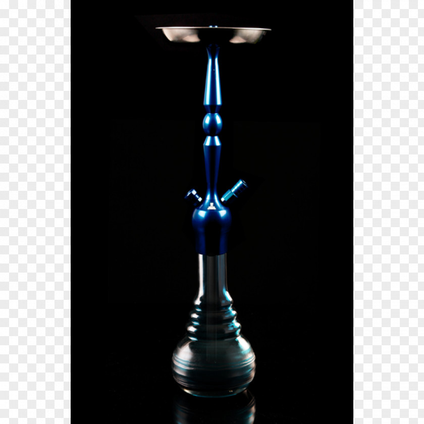Minar Cobalt Blue Lighting Glass Light Fixture PNG