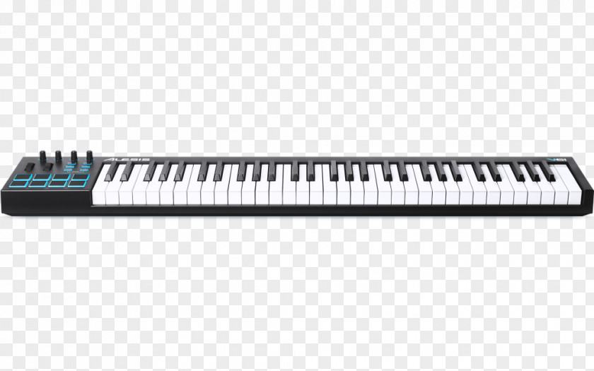 Piano MIDI Keyboard Digital Musical Controllers PNG