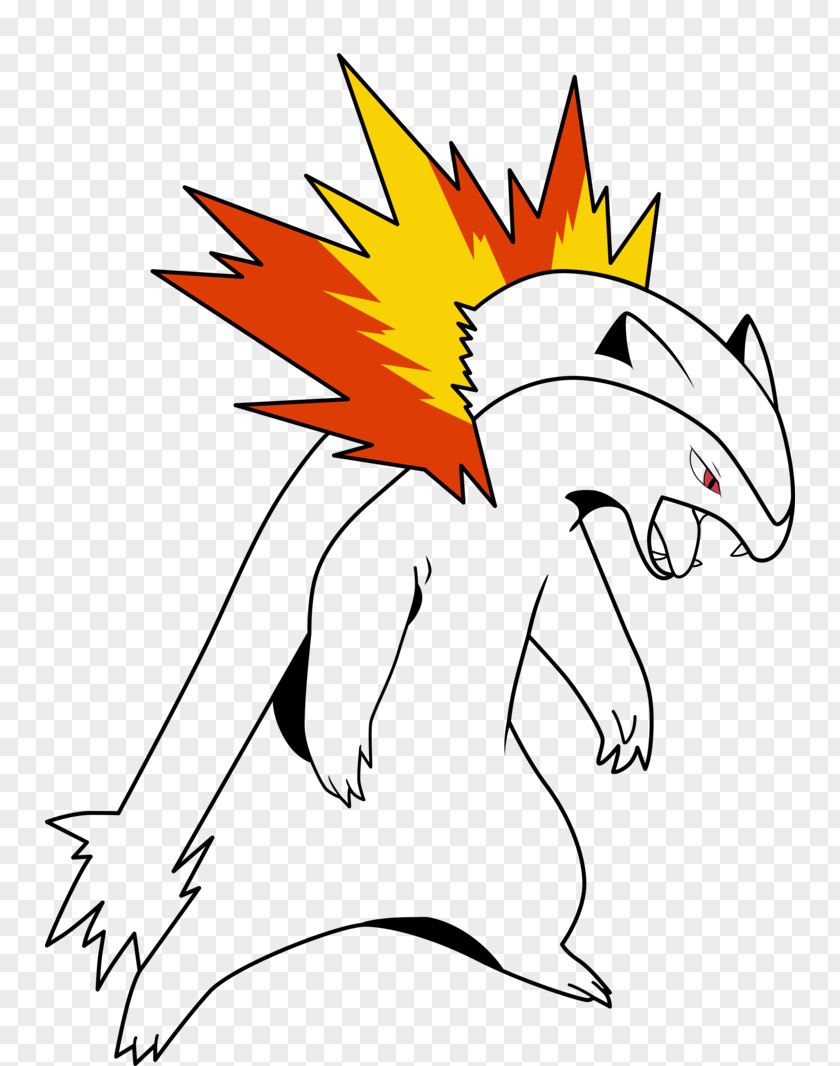 Pokemon Typhlosion Art Pokémon Clip PNG