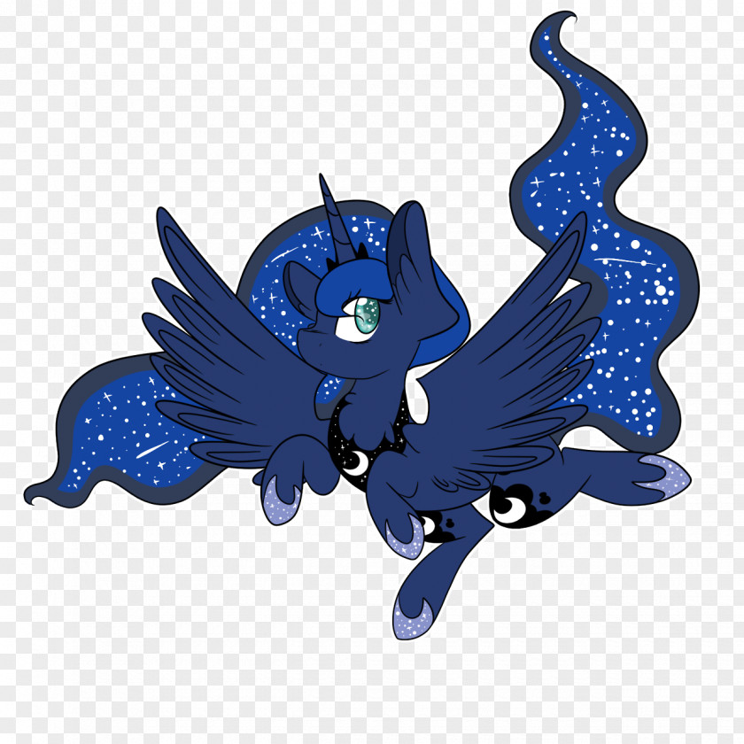 Princess Luna Magic Pony Lunafull Moon Horns PNG
