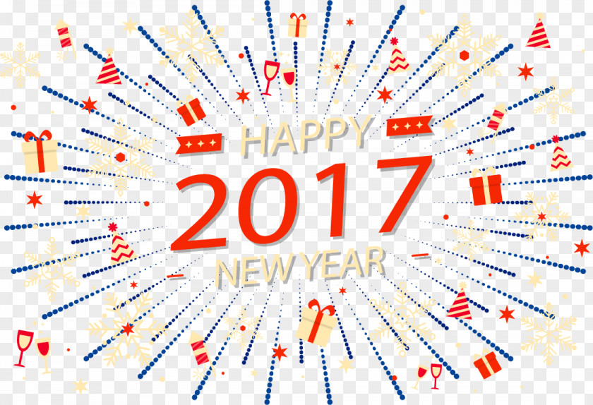 Ray Background New Year Card Fireworks PNG