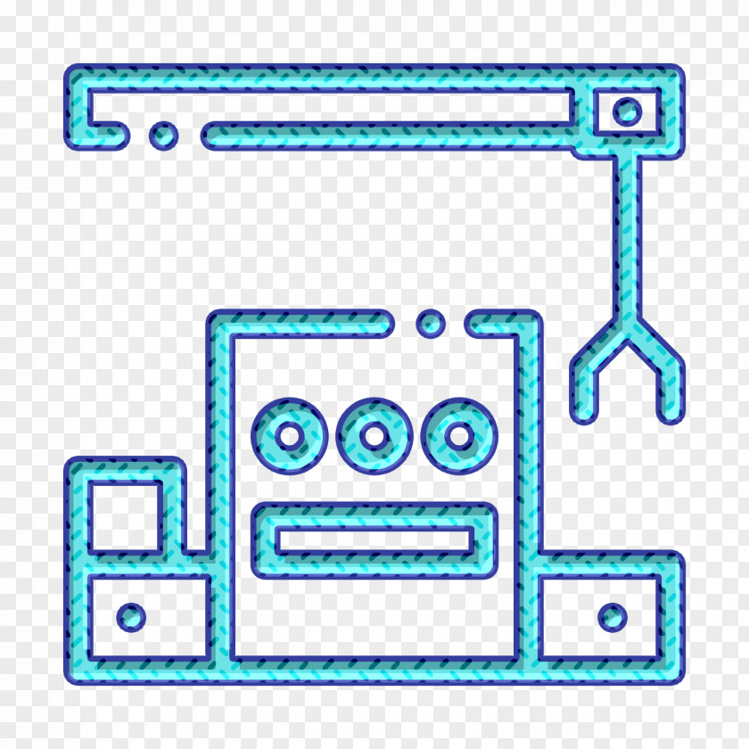 Robot Icon Mass Production Machinery PNG