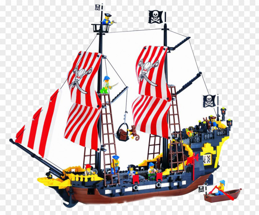 Ship Lego Pirates Toy Block Black Pearl PNG