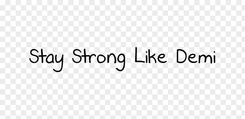 Stay Strong Logo Brand Font PNG