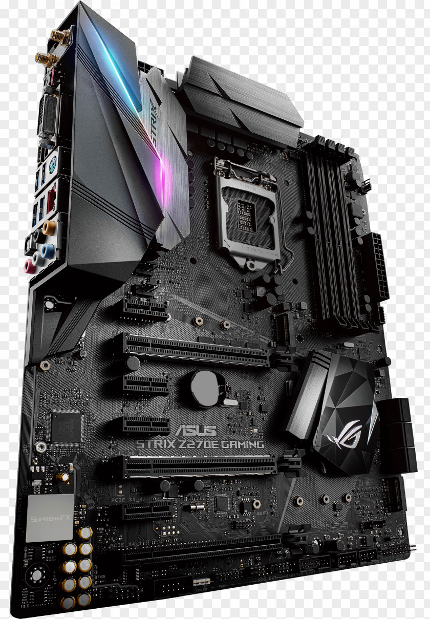 Strix Newarensis LGA 1151 ATX Motherboard CPU Socket ASUS ROG STRIX Z270E GAMING PNG