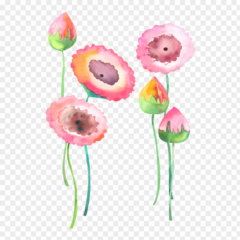 Watercolor Flowers Background Image Watercolour Watercolor: Painting PNG