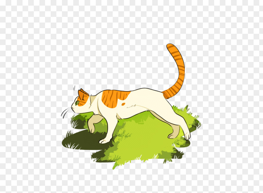 Cat Big Tail Clip Art PNG